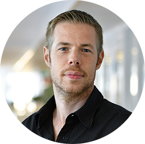 Retrieverin media-analyytikko Linus Johansson