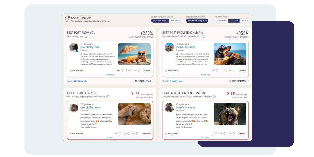 social overview 1000 x 500 px